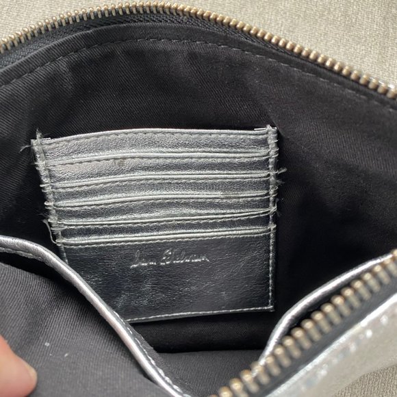 Sam Edelman Silver Floral Wristlet Clutch - Picture 8 of 11